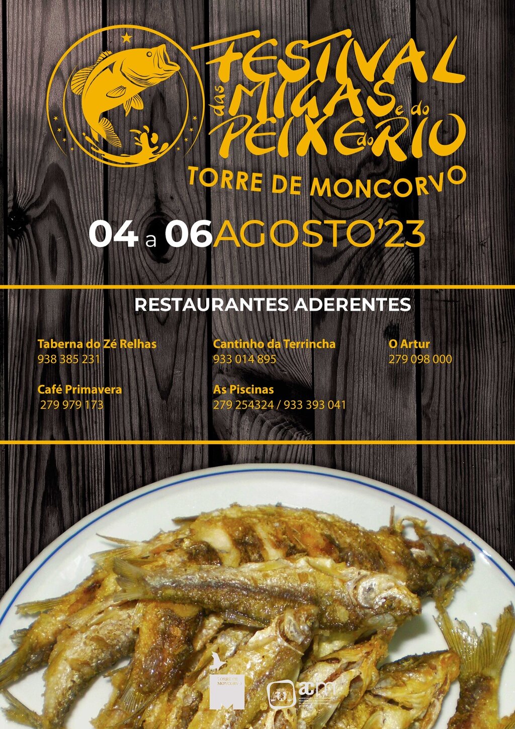 Festival das Migas e do Peixe do Rio regressa a Torre de Moncorvo em Agosto